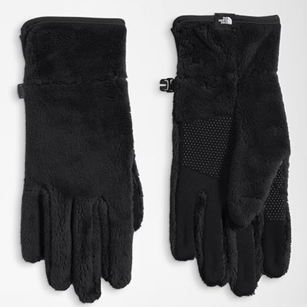 The North Face Women's Osito E-Tip Black Gloves (Size L) NWOT